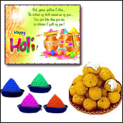 "Holi with Laddu - Click here to View more details about this Product